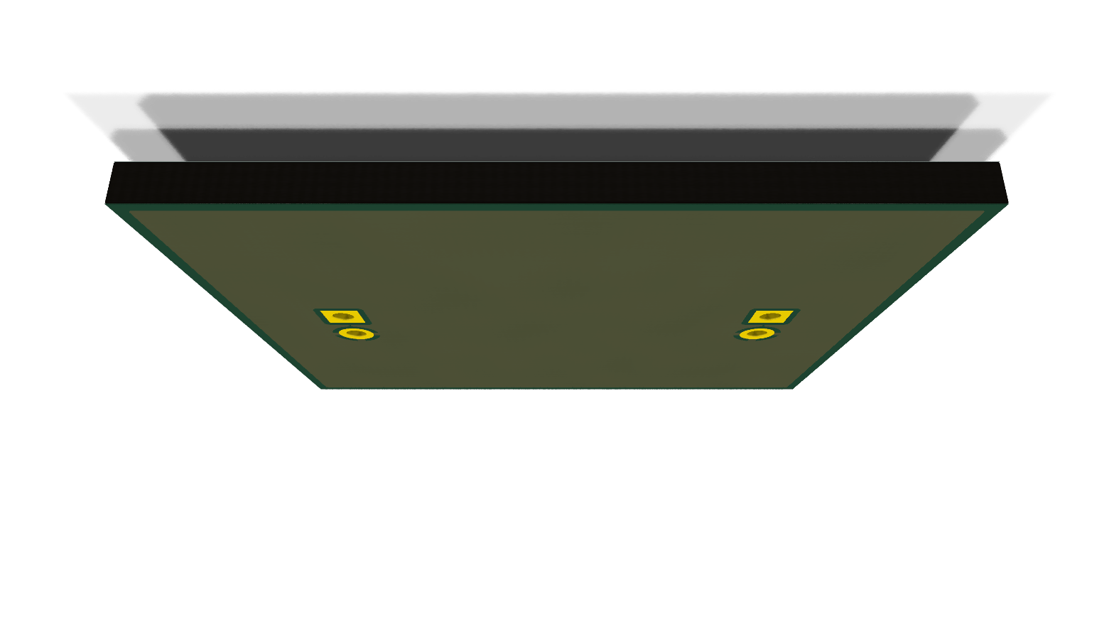 3D Back render of voltage_divider_routed