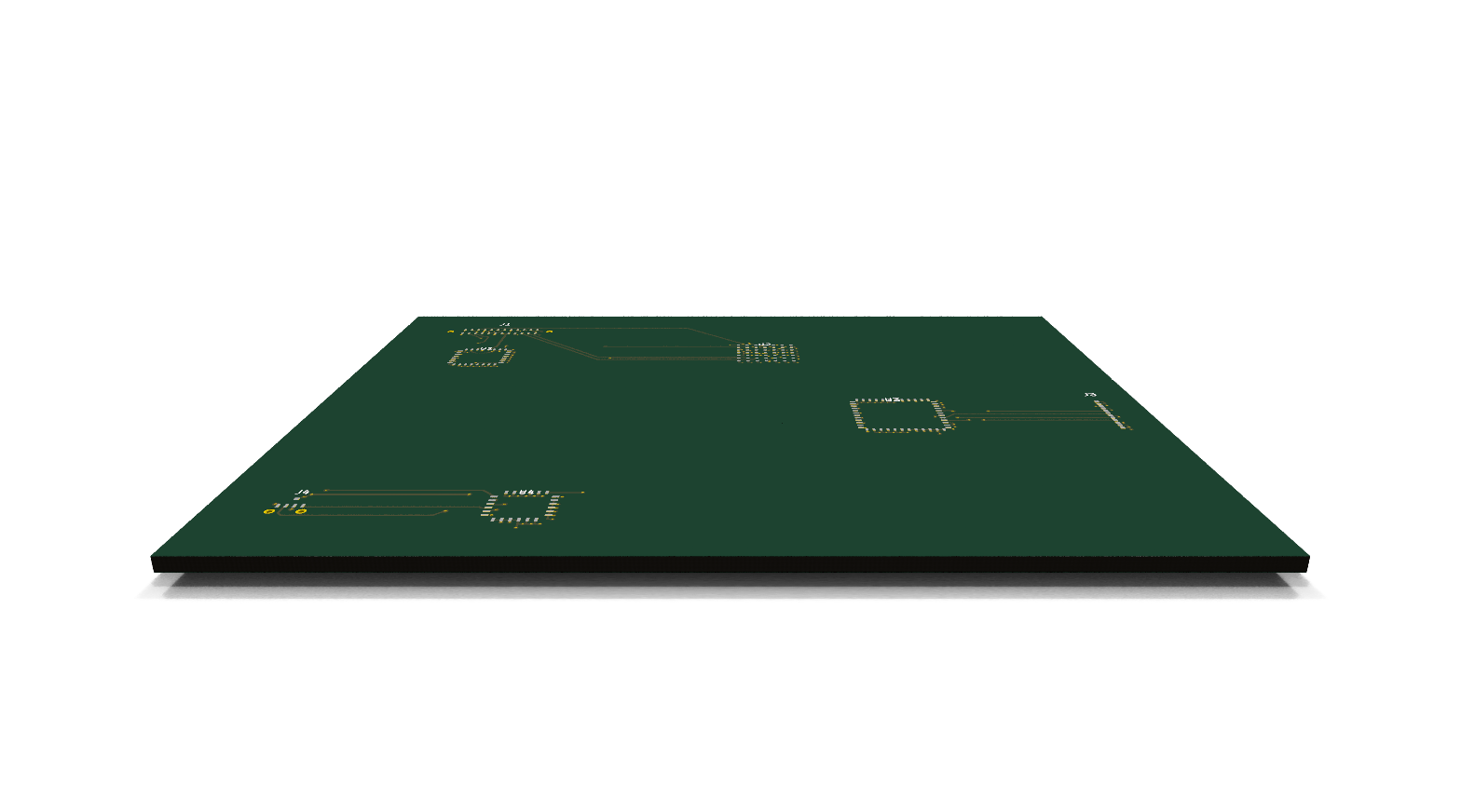 3D Front render of diffpair_test_routed